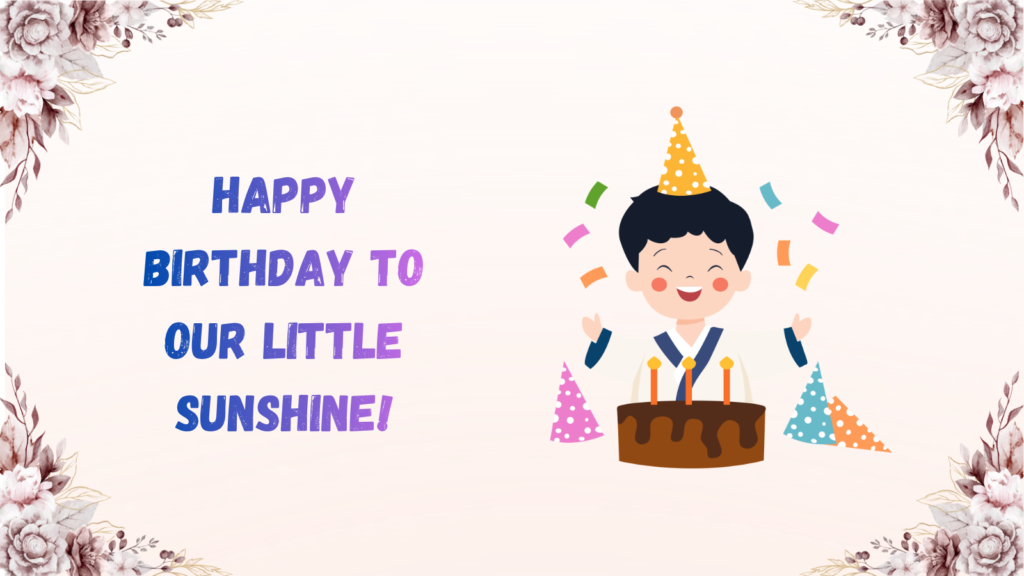 Short and Sweet Happy 2nd Birthday Boy Wishes